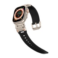 Каишка Tech-Protect Delta Pro Armo за Apple Watch 4 / 5 / 6 / 7 / 8 / SE / Ultra 1 / 2, 42 / 44 / 45 / 49mm, Black Titanium