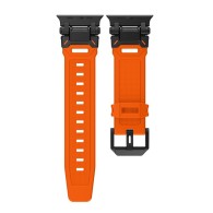 Каишка Tech-Protect Delta Pro Armo за Apple Watch 4 / 5 / 6 / 7 / 8 / SE / Ultra 1 / 2, 42 / 44 / 45 / 49mm, Orange Black