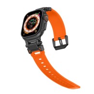 Каишка Tech-Protect Delta Pro Armo за Apple Watch 4 / 5 / 6 / 7 / 8 / SE / Ultra 1 / 2, 42 / 44 / 45 / 49mm, Orange Black