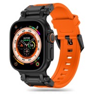 Каишка Tech-Protect Delta Pro Armo за Apple Watch 4 / 5 / 6 / 7 / 8 / SE / Ultra 1 / 2, 42 / 44 / 45 / 49mm, Orange Black