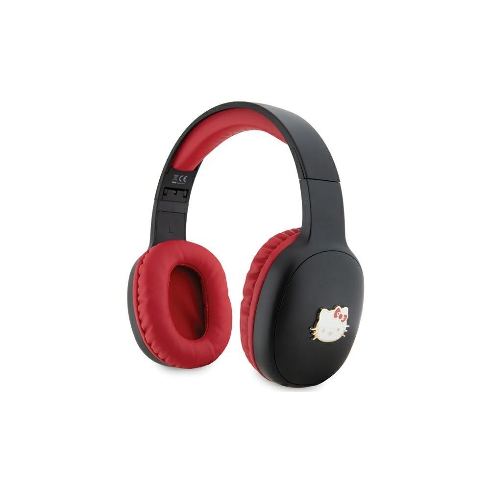 Слушалки Hello Kitty Bluetooth headphones HKBHA1BKHLMK, Metal Logo, Black