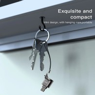 Yesido - Card Reader (GS19) - OTG Adapter, Type-C към TF Card - Grey