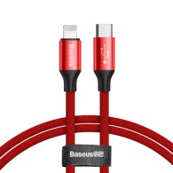 Кабел Baseus Yiven USB-C / Lightning 2A 1M, Червен