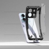 Калъф Ringke Fusion X за Xiaomi Redmi Note 13 PRO 5G / POCO X6 5G, Black