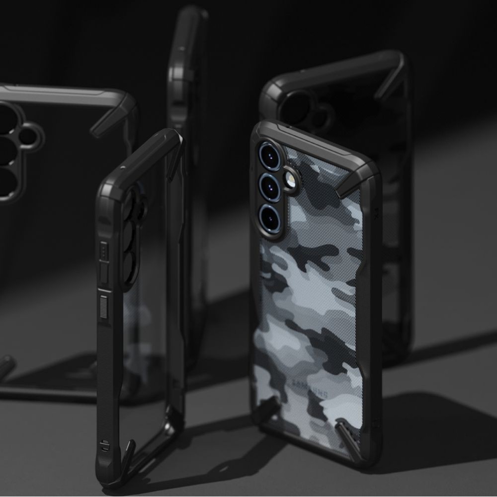 Калъф Ringke Fusion X за Samsung Galaxy A55 5G CAMO,Black