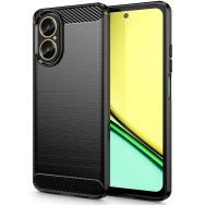 Калъф Tech-Protect Tpucarbon Realme C67 4G / LTE, Black