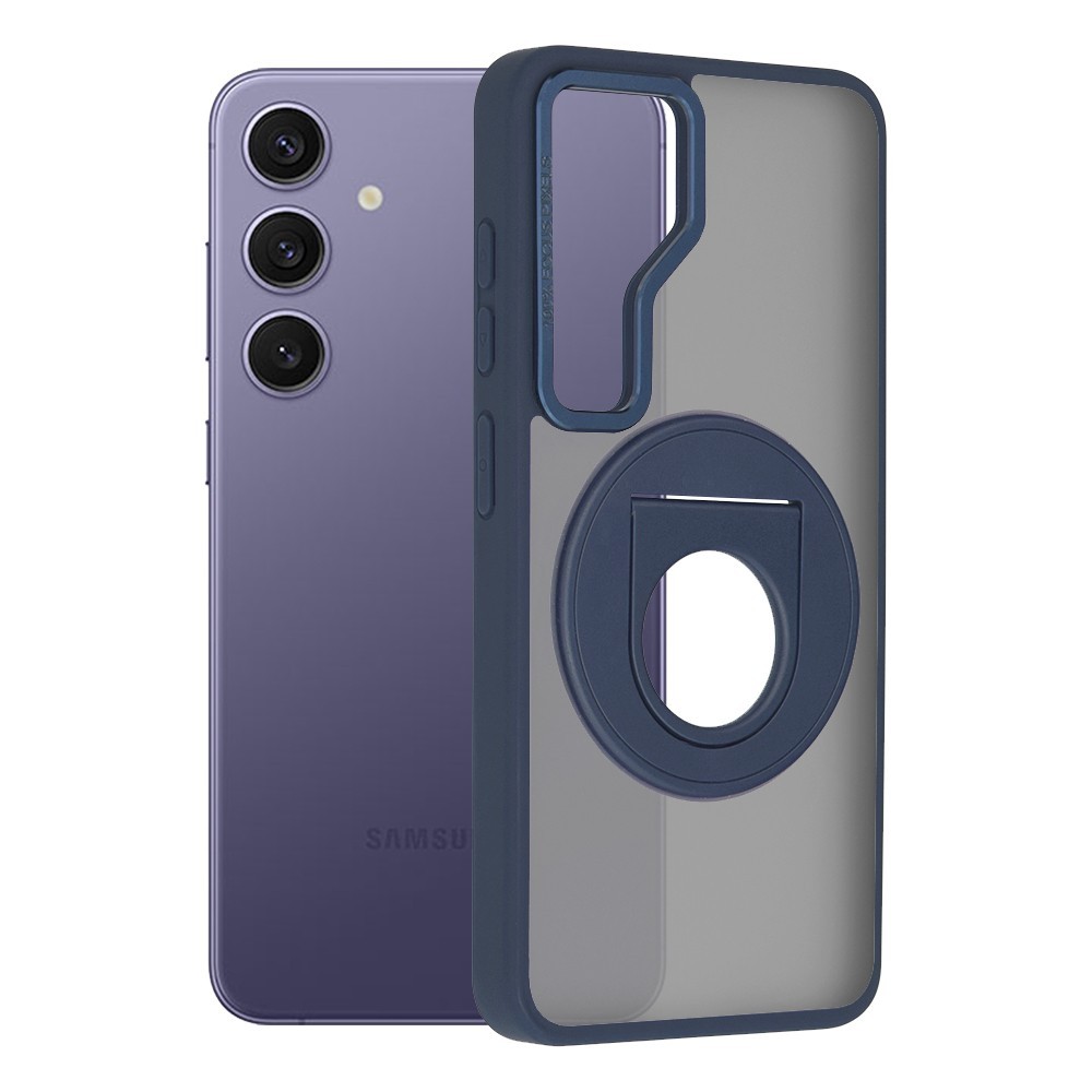 Калъф Techsuit - MagSafe Ghost Holder Series - Samsung Galaxy S24 Plus - Matte Blue