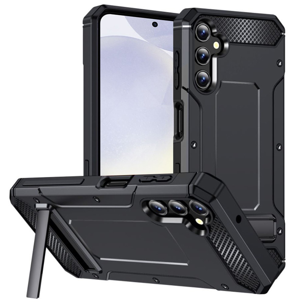Калъф-Techsuit - Hybrid Armor Kickstand - Samsung Galaxy S24 - Black