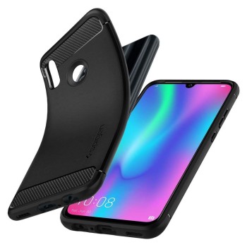 Spigen Rugged Armor удароустойчив силиконов (TPU) калъф за Huawei P Smart (2019), Black