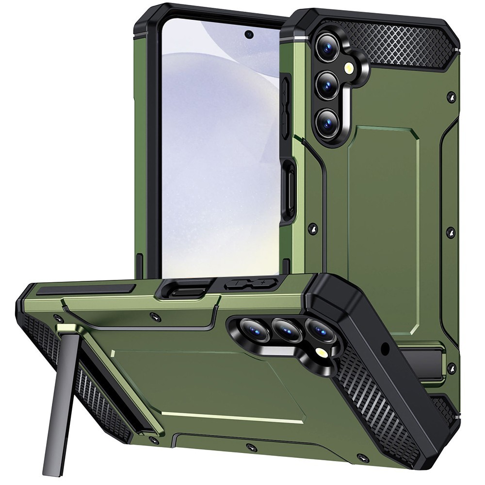 Калъф-Techsuit - Hybrid Armor Kickstand - Samsung Galaxy S24 - Green