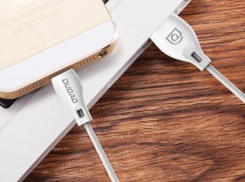 Кабел Dudao cable USB Type C 2.1A 1m (L4T 1m white), Бял