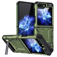 Калъф-Techsuit - Hybrid Armor Kickstand - Samsung Galaxy Z Flip5 - Green
