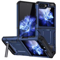 Калъф-Techsuit - Hybrid Armor Kickstand - Samsung Galaxy Z Flip5 - Blue