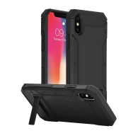 Калъф-Techsuit - Hybrid Armor Kickstand - iPhone X / XS - Black