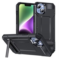 Калъф-Techsuit - Hybrid Armor Kickstand - iPhone 13 - Black