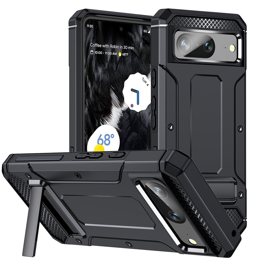 Калъф-Techsuit - Hybrid Armor Kickstand - Google Pixel 8 - Black