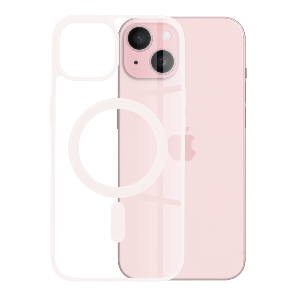 Калъф- Techsuit - MagSafe Pro - iPhone 15 - Nude Pink