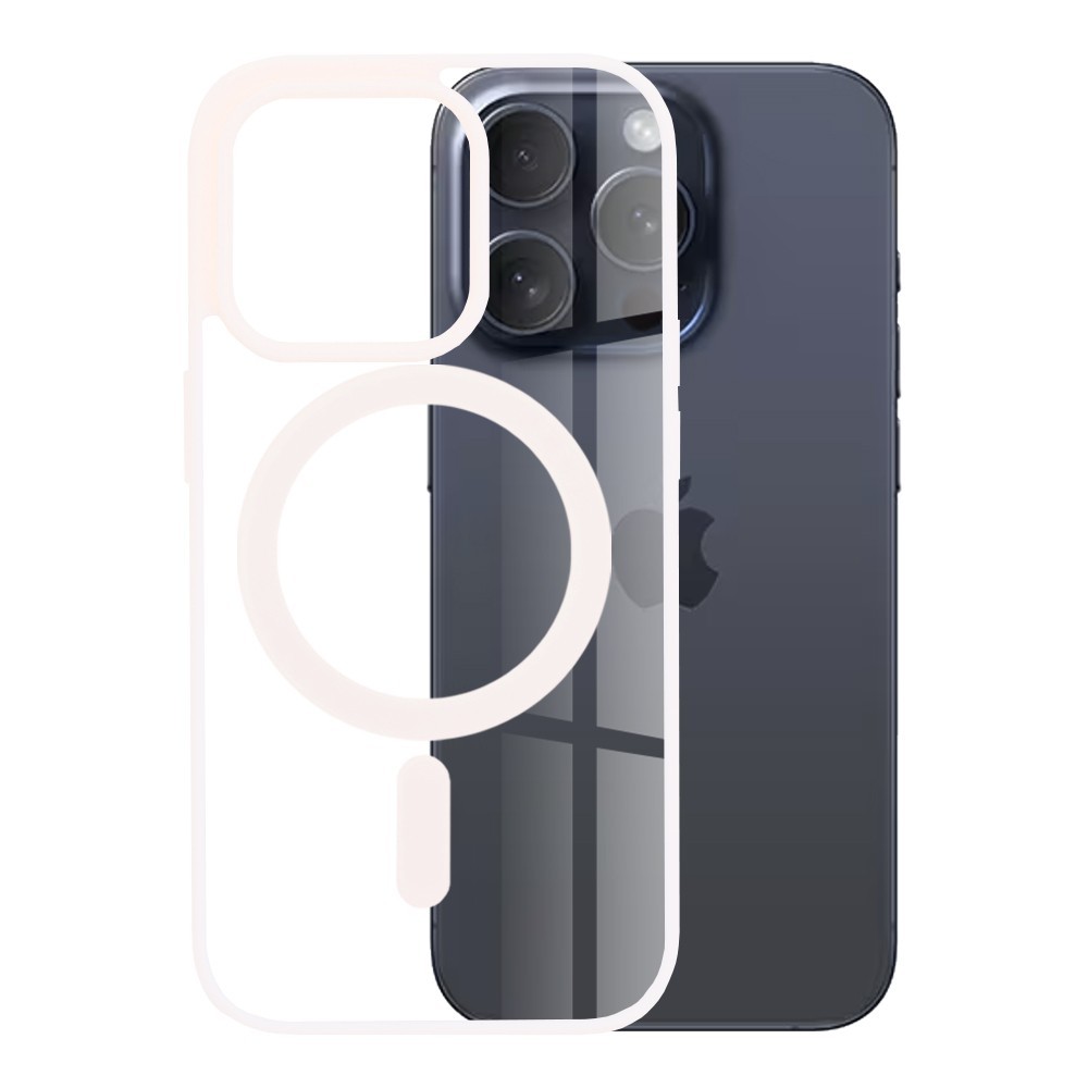 Калъф- Techsuit - MagSafe Pro - iPhone 15 Pro - Nude Pink
