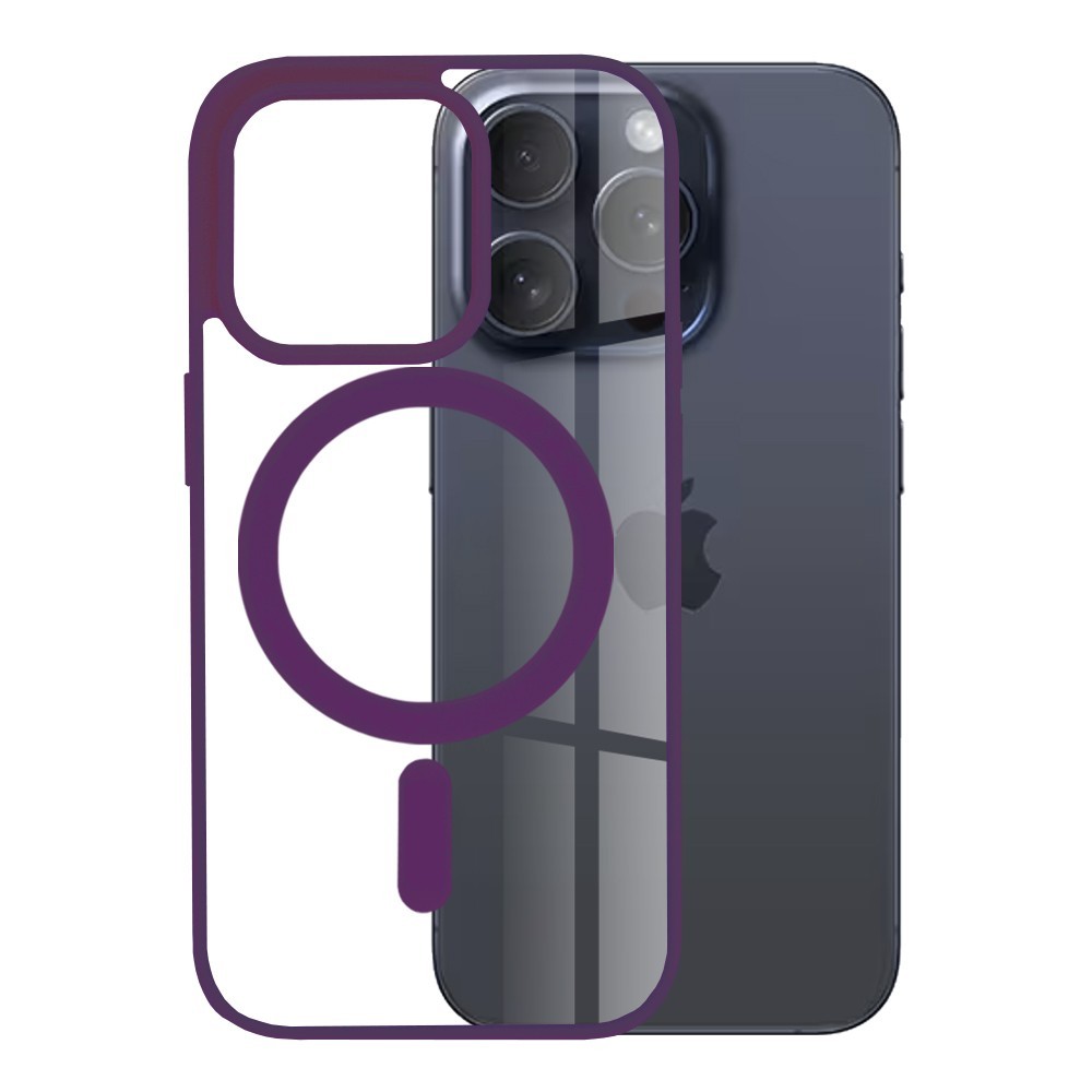 Калъф- Techsuit - MagSafe Pro - iPhone 15 Pro - Purple