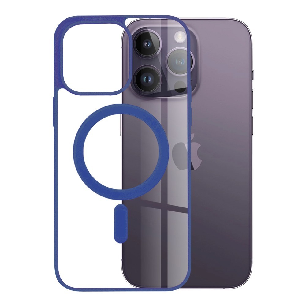 Калъф-Techsuit - MagSafe Pro - iPhone 14 Pro Max - Blue