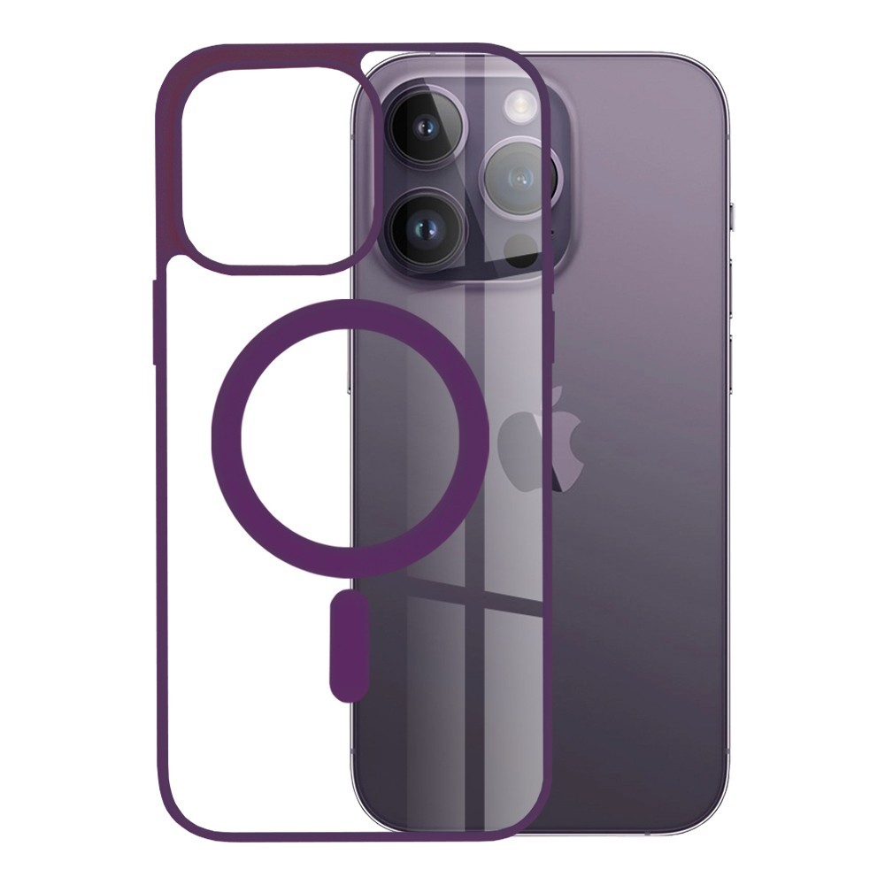 Калъф-Techsuit - MagSafe Pro - iPhone 14 Pro Max - Purple