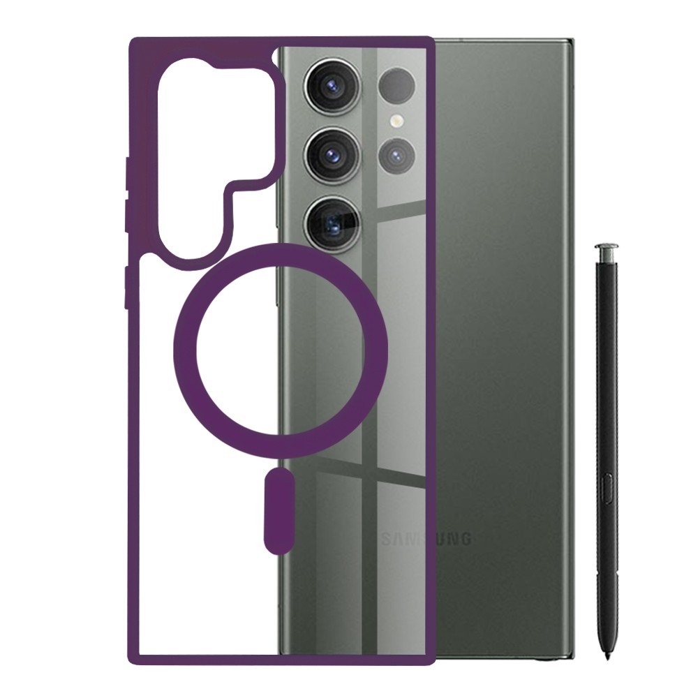 Калъф-Techsuit - MagSafe Pro - Samsung Galaxy S23 Ultra - Purple