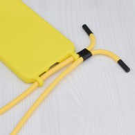 Калъф-Techsuit - Crossbody Lanyard - iPhone 11 - Yellow