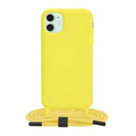 Калъф-Techsuit - Crossbody Lanyard - iPhone 11 - Yellow