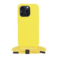 Калъф-Techsuit - Crossbody Lanyard - iPhone 15 Pro - Yellow