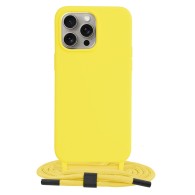 Калъф-Techsuit - Crossbody Lanyard - iPhone 15 Pro Max - Yellow
