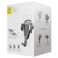 Стойка за кола Baseus Gravity за 4-6" Устройства, Сив