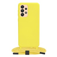 Калъф-Techsuit - Crossbody Lanyard - Samsung Galaxy A33 5G - Yellow