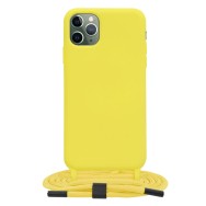 Калъф-Techsuit - Crossbody Lanyard - iPhone 11 Pro Max - Yellow