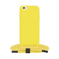 Калъф-Techsuit - Crossbody Lanyard - iPhone 6 / 6S - Yellow