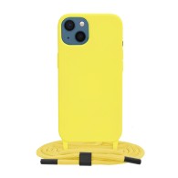 Калъф-Techsuit - Crossbody Lanyard - iPhone 13 - Yellow