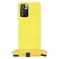Калъф-Techsuit - Crossbody Lanyard - Xiaomi Redmi Note 11 Pro+ 5G - Yellow