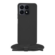 Калъф-Techsuit - Crossbody Lanyard - Honor X8a - Black