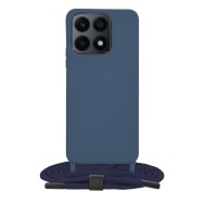 Калъф-Techsuit - Crossbody Lanyard - Honor X8a - Blue