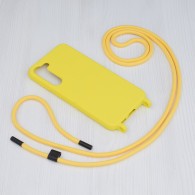 Калъф-Techsuit - Crossbody Lanyard - Samsung Galaxy S23 Plus - Yellow