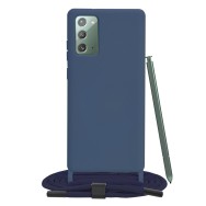 Калъф-Techsuit - Crossbody Lanyard - Samsung Galaxy Note 20 4G / Note 20 5G - Blue