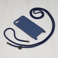 Калъф-Techsuit - Crossbody Lanyard - iPhone 7 / 8 / SE 2, SE 2020 / SE 3, SE 2022 - Blue