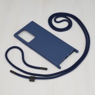 Калъф-Techsuit - Crossbody Lanyard - Samsung Galaxy Note 20 Ultra 4G / Note 20 Ultra 5G - Blue