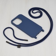 Калъф-Techsuit - Crossbody Lanyard - iPhone 13 - Black