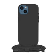 Калъф-Techsuit - Crossbody Lanyard - iPhone 13 - Black