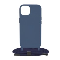 Калъф-Techsuit - Crossbody Lanyard - iPhone 13 - Blue