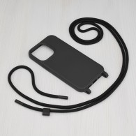 Калъф-Techsuit - Crossbody Lanyard - iPhone 13 Pro - Black