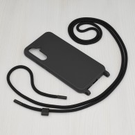 Калъф-Techsuit - Crossbody Lanyard - Samsung Galaxy A54 - Black