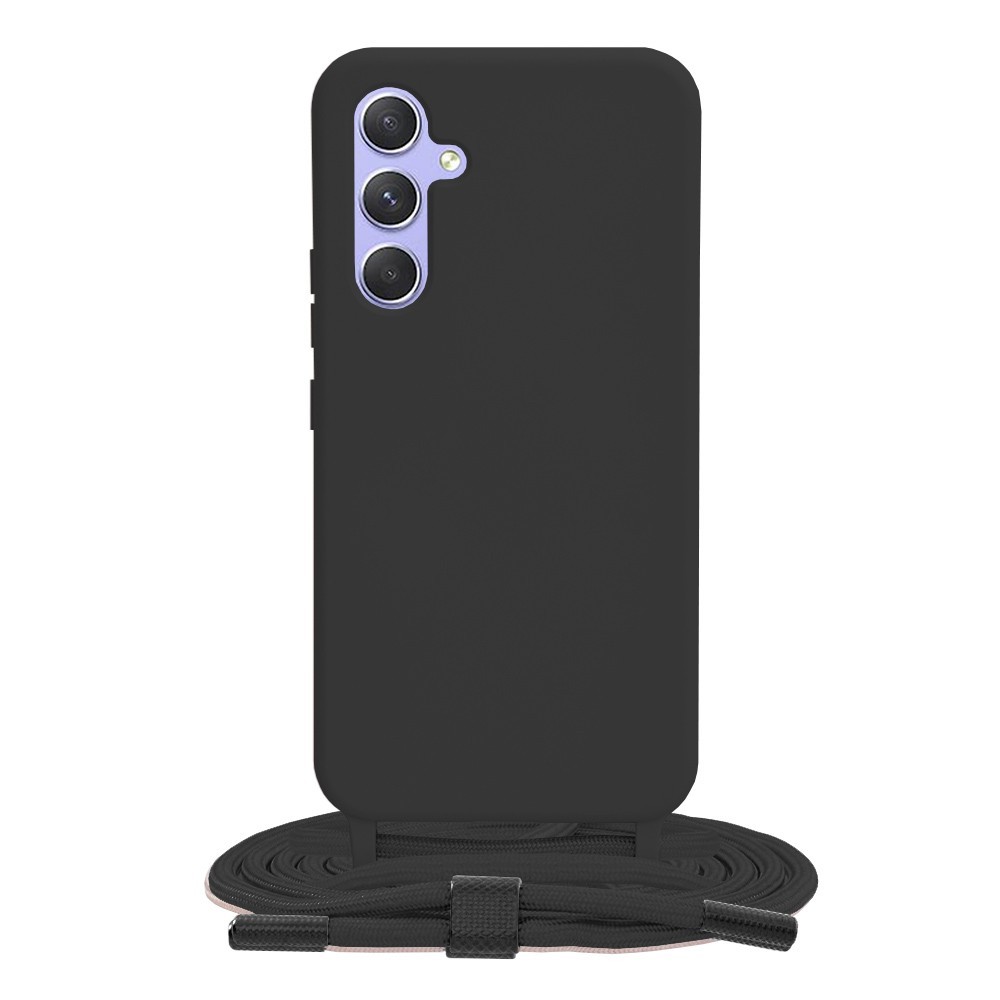 Калъф-Techsuit - Crossbody Lanyard - Samsung Galaxy A54 - Black