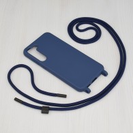 Калъф-Techsuit - Crossbody Lanyard - Samsung Galaxy A54 - Blue