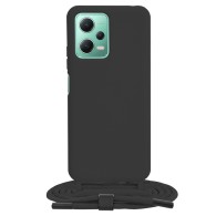 Калъф-Techsuit - Crossbody Lanyard - Xiaomi Redmi Note 12 5G / Poco X5 - Black